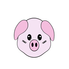 Cute pig cartoon
