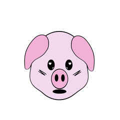 Cute pig cartoon
