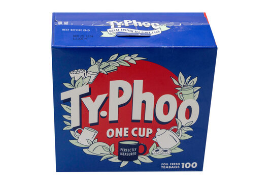 Box of Ty Phoo one cup teabags