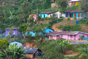 Village on Sri Lanka