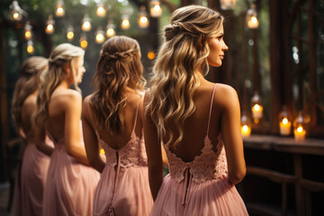 Pretty in Pink. Bridesmaid Dresses of All Styles in Lovely Pink Hues
