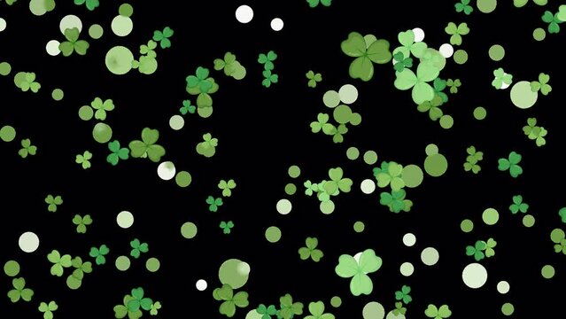 St Patrick&rsquo;s Day Clover Leaf awesome overlay
