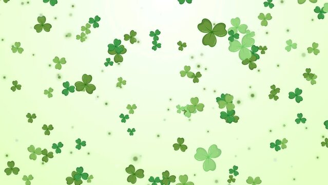 St Patrick&rsquo;s Day Clover Leaf overlay