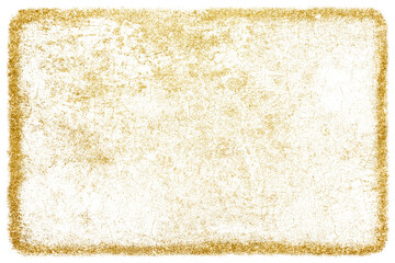Gold splashes Texture. Grunge golden background pattern of cracks, scuffs, chips, stains, ink spots, lines on transparent background PNG file