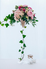 Dekoracje weselne, kwiaty na wesele, aranżacja weselna, oprawa weselna © Kristofer Vinc