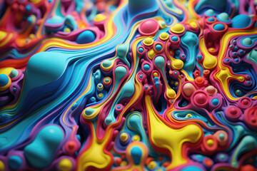 Plasticine Abstract Background