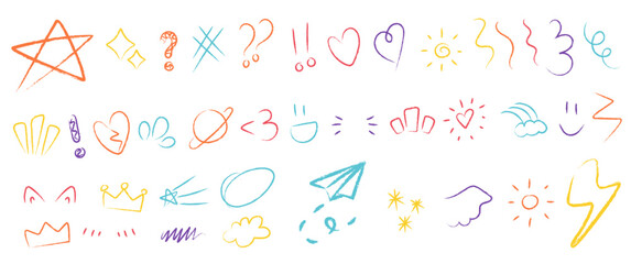 Handdrawn Playful Scribbles 1