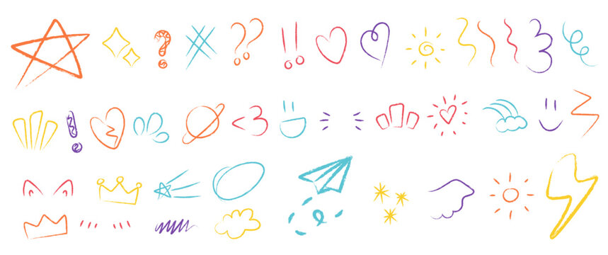 Handdrawn Playful Scribbles 1