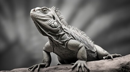 Obraz premium island land iguana
