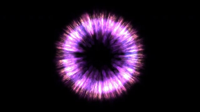 Energy vortex sucking in like a black hole, with alpha channel