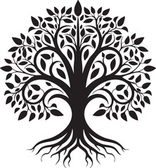 Tree Silhouette, Family Tree