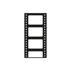 Obraz premium blank cinema film strip. Vector illustration. stock image.