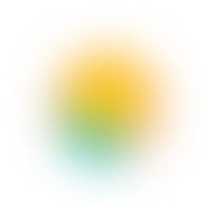 Blur Gradient Circle transparent PNG ball gradient Shining circle holographic blurred circles...