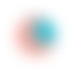 Blur Gradient Circle transparent PNG ball gradient Shining circle holographic blurred circles rainbow color dots. Abstract design elements