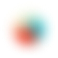 Blur Gradient Circle transparent PNG ball gradient Shining circle holographic blurred circles rainbow color dots. Abstract design elements