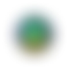 Blur Gradient Circle transparent PNG ball gradient Shining circle holographic blurred circles rainbow color dots. Abstract design elements