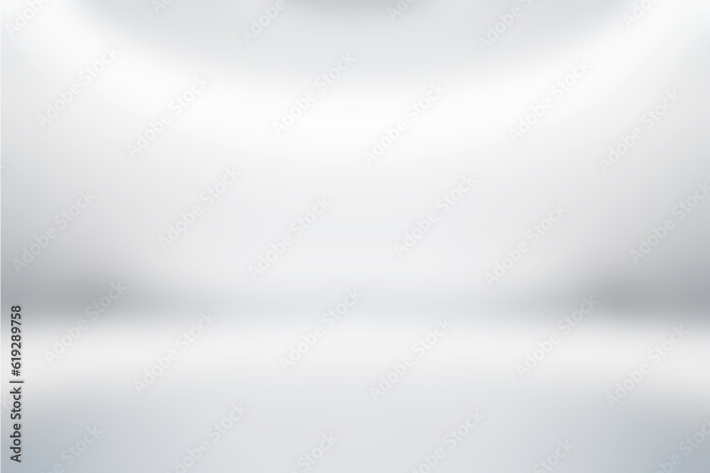 Aufkleber abstract grey gradient background ,clean studio and room - can be used for display or montage your products
