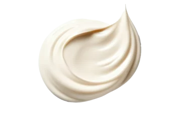 Fotobehang whipped cream, isolated on transparent background © Dina Studio