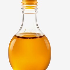 bottle of olive oil isolated Generative Ai 