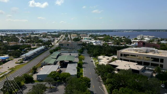 Destination Stuart Florida 4k aerial video tour