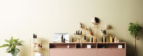 minimalistic interior background 