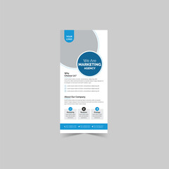 Corporate business dl flyer