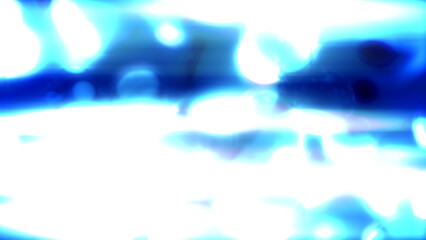 Fototapeta na wymiar laser blue pellucid crystalline balls with intensive shine - abstract 3D illustration