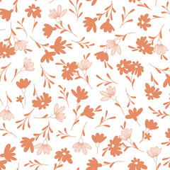 Cute floral pattern perfect for textile design,