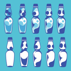 Ramune, a carbonated drink popular in Japan,