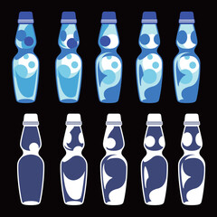 Ramune, a carbonated drink popular in Japan,