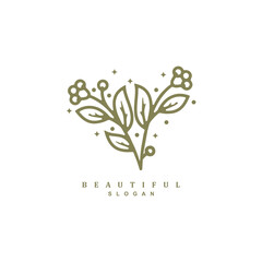 Luxury nature herbal olive oil branch logo design for your brand or business