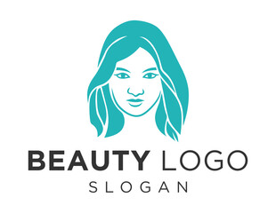 Logo design about Beauty on a white background. created using the CorelDraw application.