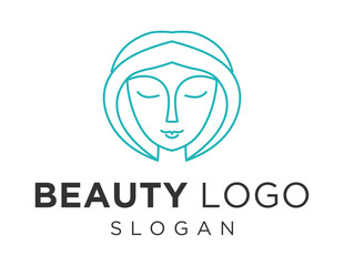 Logo design about Beauty on a white background. created using the CorelDraw application.