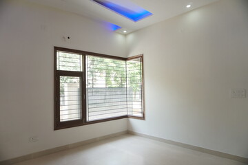 empty room with window