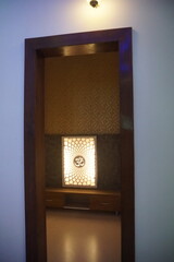 fireplace in the living room