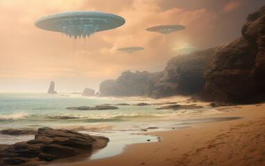 A surreal journey on an alien world in the planet. 