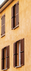 Obraz premium Modèle de façade rénovée provençale 