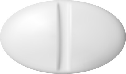 3D Classic Round Tablet Pill