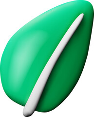 3D Cartoon Salad Leave