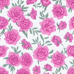 Seamless Small Flower Background Pattern