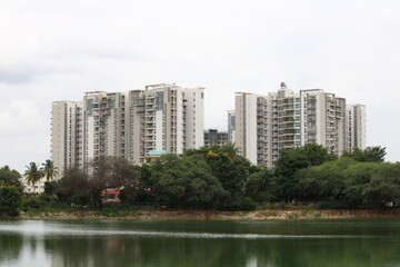 Obraz premium city skyline