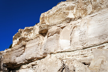 Fototapeta premium Cliffs by the sea.