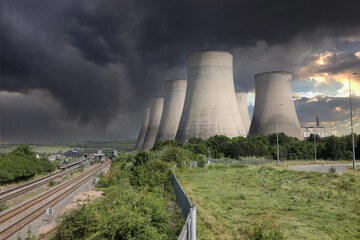 Coal Power Station in United Kingdom
