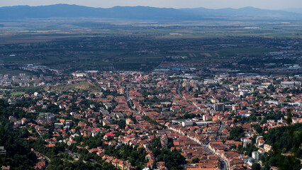 Fototapeta premium view of the city, Brasov