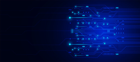 technology background with hi-tech digital data