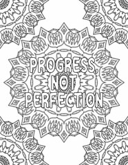Printable Growth Mindset Coloring sheet, Mandala Coloring Pages for Mindfulness and Stress-free for Kids and Adults