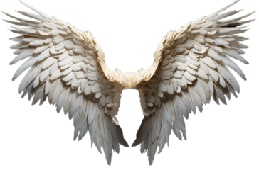 stunning oversized fantasy angel wings