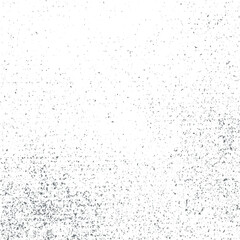 Grunge surface texture with dirty small spots, grit and noise. Abstract background with randomly filling small dirty spots. Overlay template. Vector