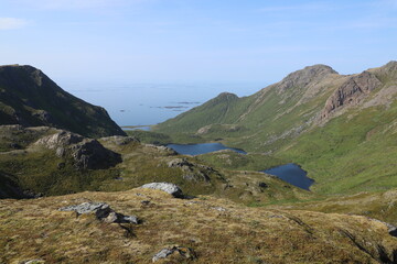 randonnée à Sto dans les Vesteralen, Norvège