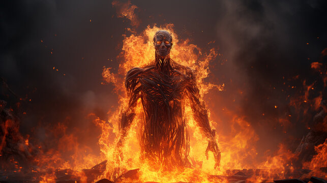 D&eacute;mon enflamm&eacute;